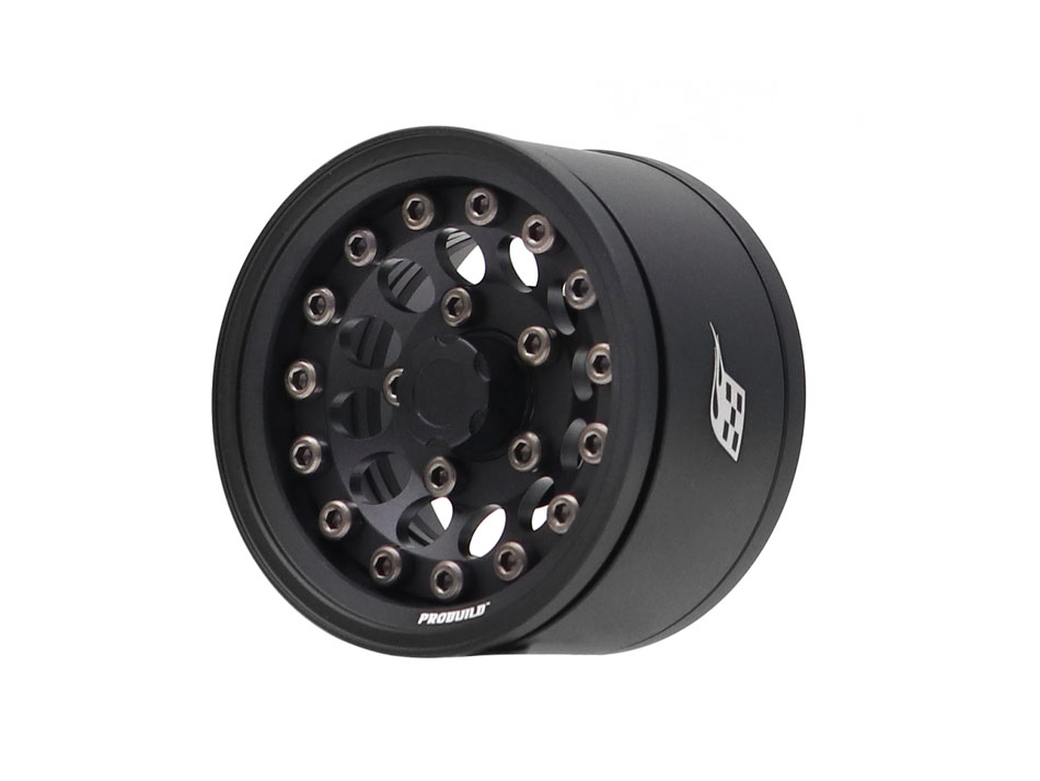 Boom Racing ProBuild™ 1.55" R12, Matte Black/Matte Black