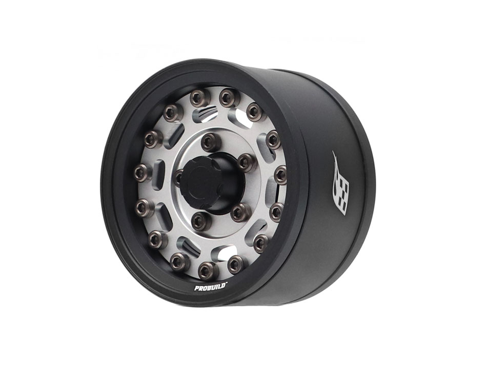 Boom Racing ProBuild™ 1.55" MAG10, Matte Black/Flat Silver
